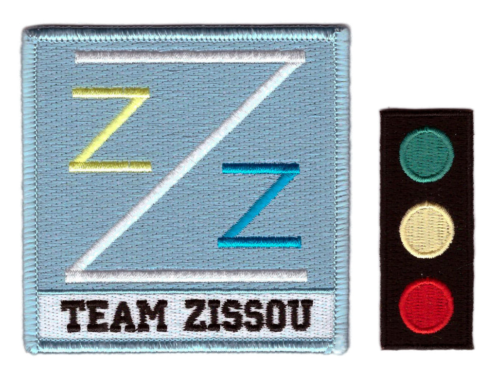 Traffic Light+ Life Aquatic Team Zissou Shirt Costume Patches - Titan One