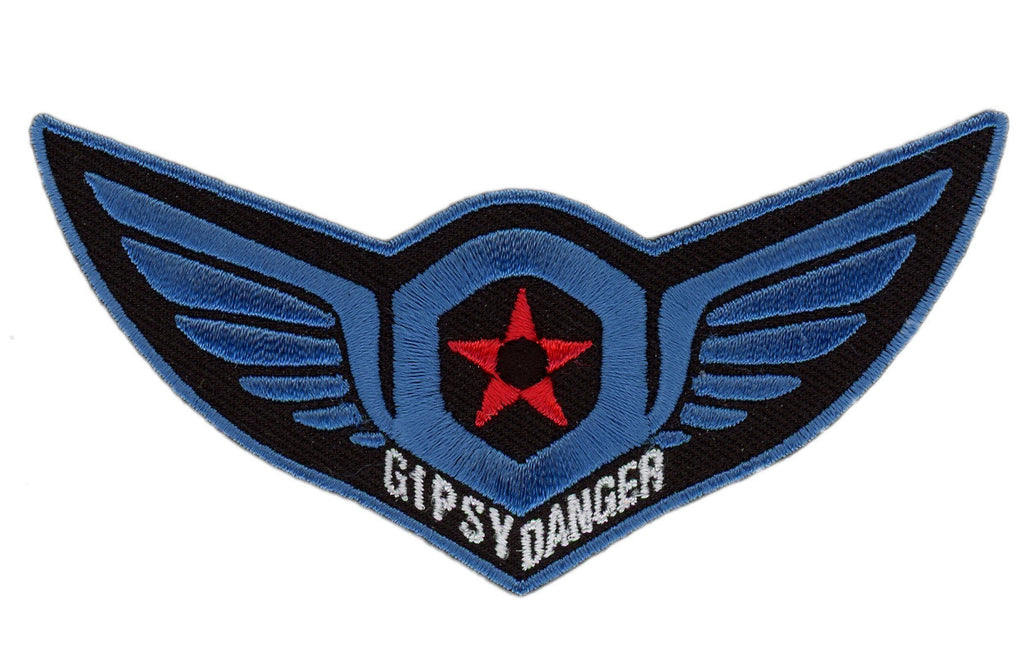 Gipsy Danger Wings Pacific Rim Movie Alien Monster Kaiju American Jaeger Patch - Titan One