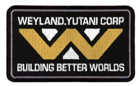 Building Better Worlds Weyland Yutani Alien Movie Crew Cap Shirt Patch - Titan One
