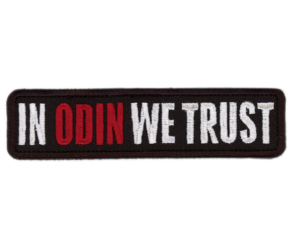 Velcro In Odin We Turst Tactical Morale Patch - Titan One