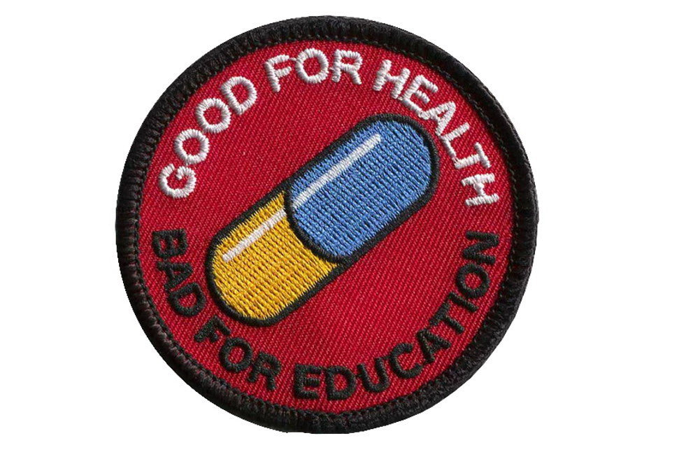Velcro Akira Good for Health Bad for Education Cyberpunk Neo-Tokyo Tactical Patch