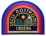 USCSS Nostromo Crew Costume Cosplay Patches and Crew Die Cast Pin - Titan One