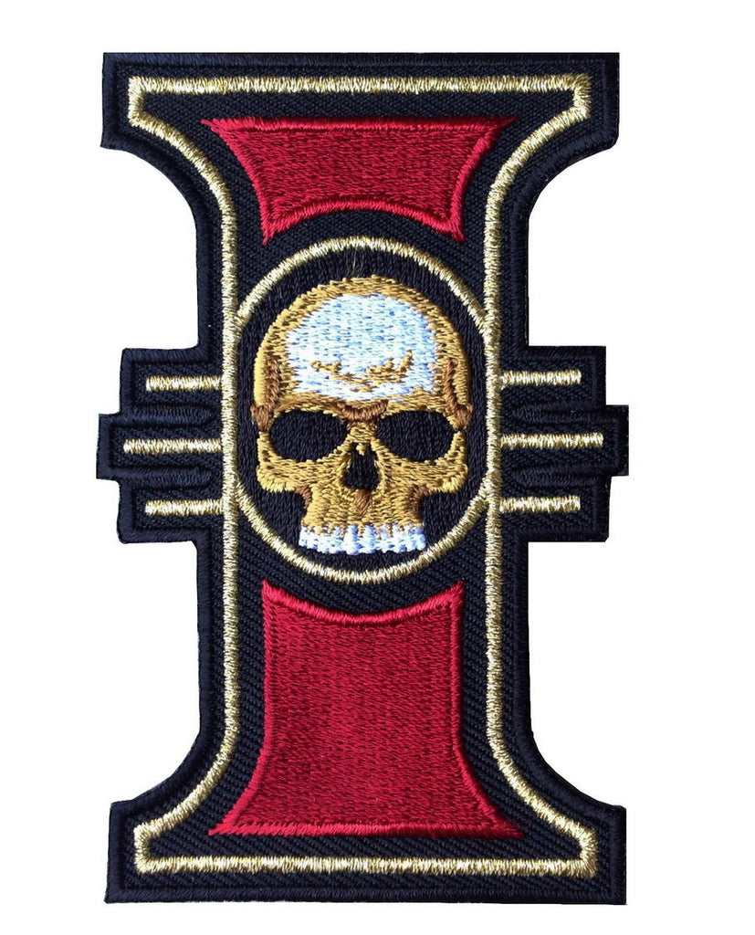 Velcro Inquisition Skull Warhammer 40000 World Order Emblem Patch - Titan One