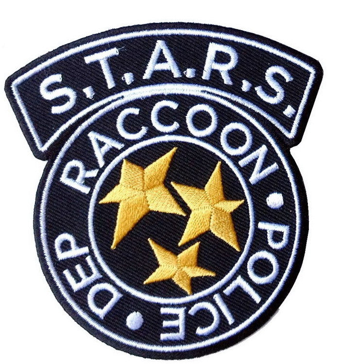 Black Resident Evil Raccoon City STARS Police Cosplay Patch - Titan One