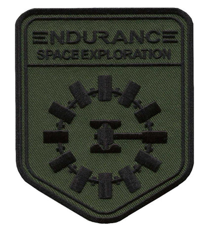 Iron on Camo Green OD Endurance Space Exploration Interstellar Jacket Backpack Limited Release Patch - Titan One