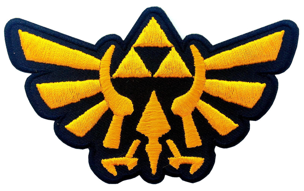 Velcro Legend of Zelda Hyrule's Royal Crest Gold Tactical Morale Patch - Titan One