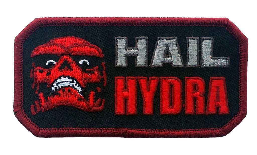 Velcro HAIL HYDRA Red Skull Morale Tactical Patch - Titan One