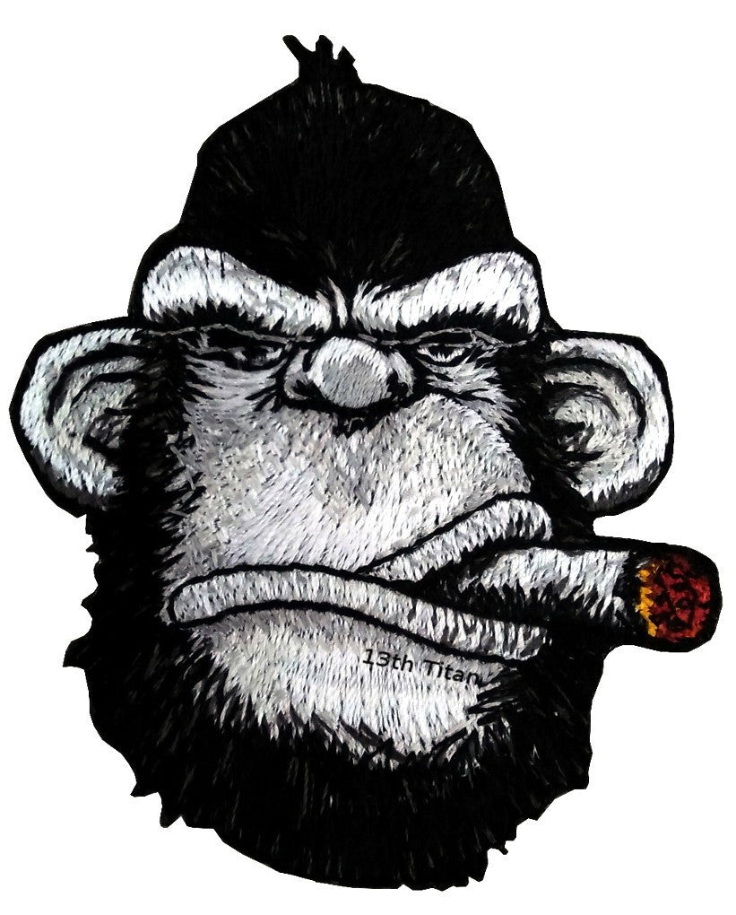 Hook Angry Ape Monkey Victory Tactical Morale Gear Patch - Titan One