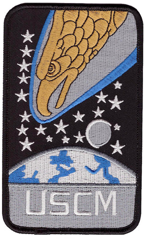 Alien Movie USCM Colonial Marines Flying Eagle Crew Costume Pach - Titan One