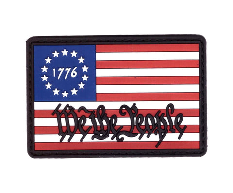 Betsy Ross We The People PVC Tactical Morale Patch