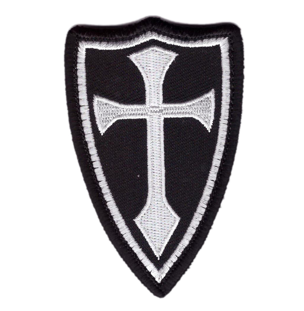 Velcro Crusader Cross Special Forces Military Tactical Morale Patch