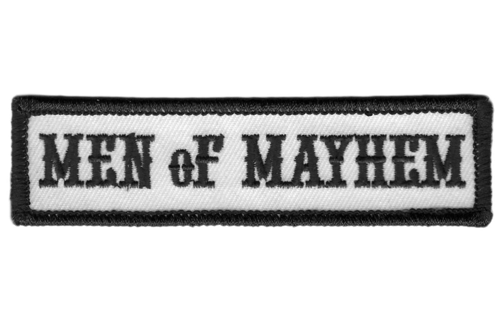 Black Men of Mayhem SOA Sons of Anarchy Biker Jacket Patch - Titan One