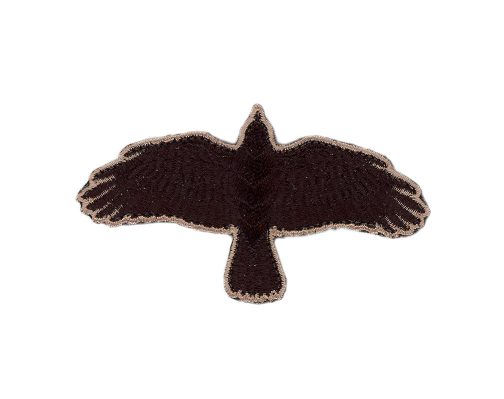 Velcro Black Odin Raven Flying Crow Vikings Tactical Valhalla Patch - Titan One