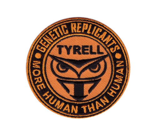 Blade Tyrell Runner Owl Replicant More Human Iron on Patch - Titan One