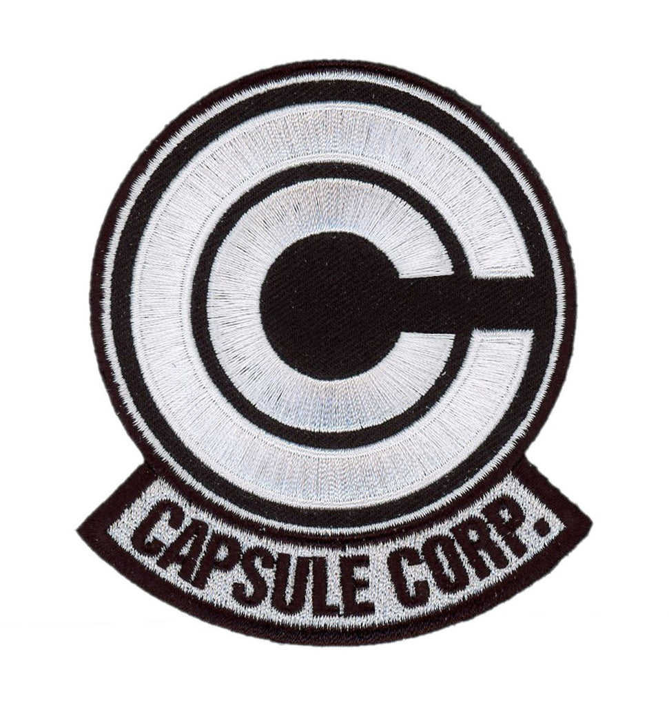 Velcro Anime Dragon Ball Z Capsule Corp. Cosplay Jacket Patch