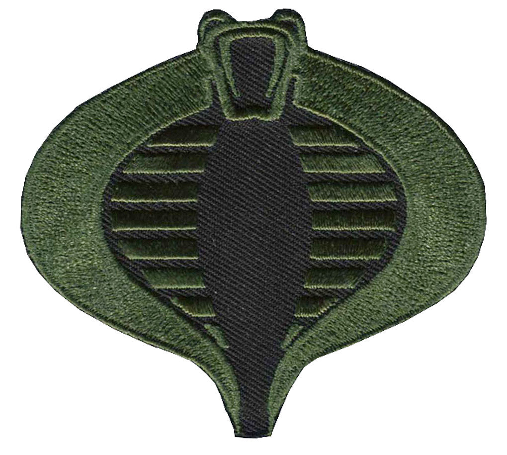 Velcro Camo Green Cobra Tactical Morale Patch - Titan One