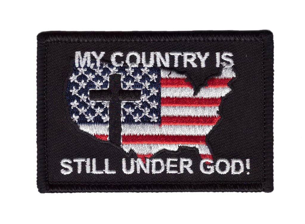 Tactical My Country Still Under God USA Patch