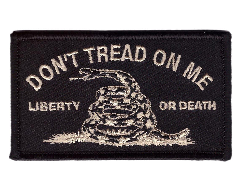 Liberty or Death Don't Tread On Me Tactical Patch