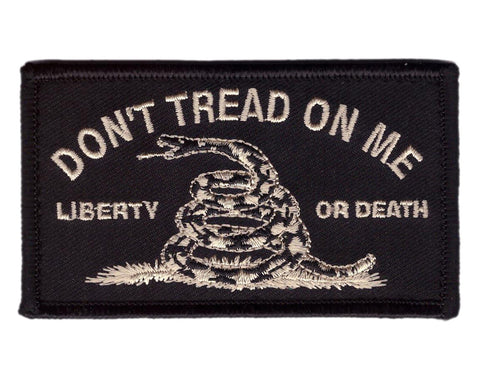 Liberty or Death Don't Tread On Me Tactical Patch