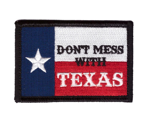 Don't Mess with Texas State Flag Tactical Operator Patch
