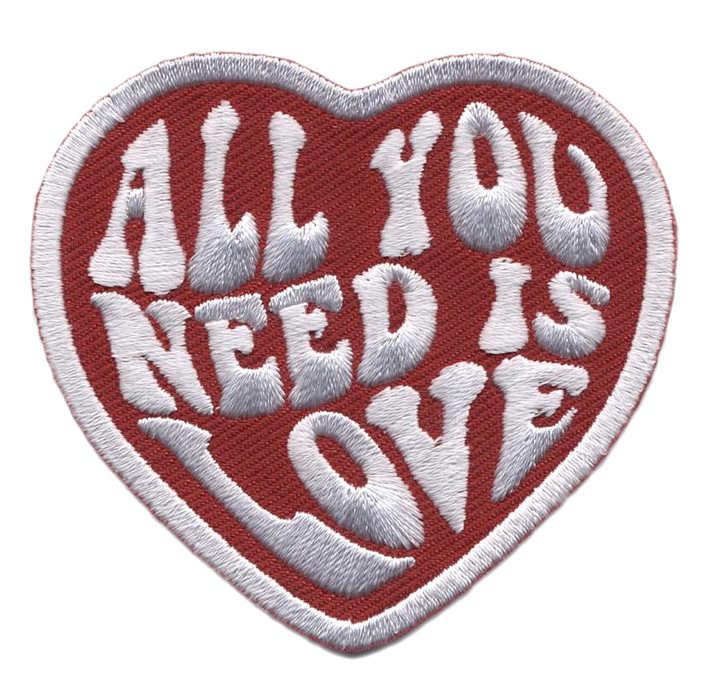 All You Need is Love Rockabilly Tattoo Jacket Patch