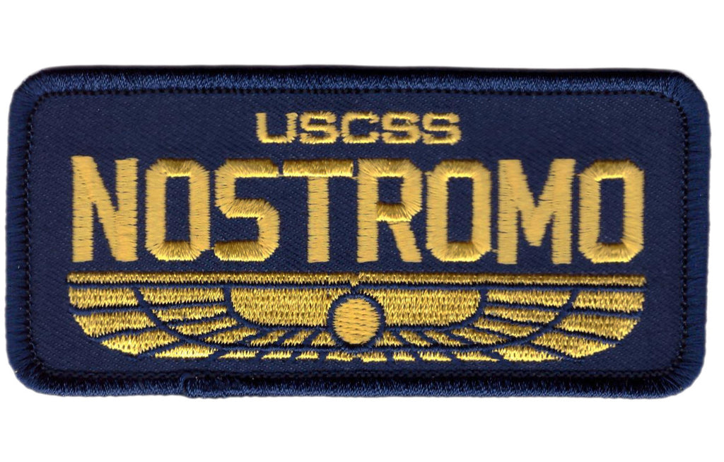 Navy Blue Nostromo Name Ship Crew Alien Movie Cosplay Gear Rucking Patch - Titan One