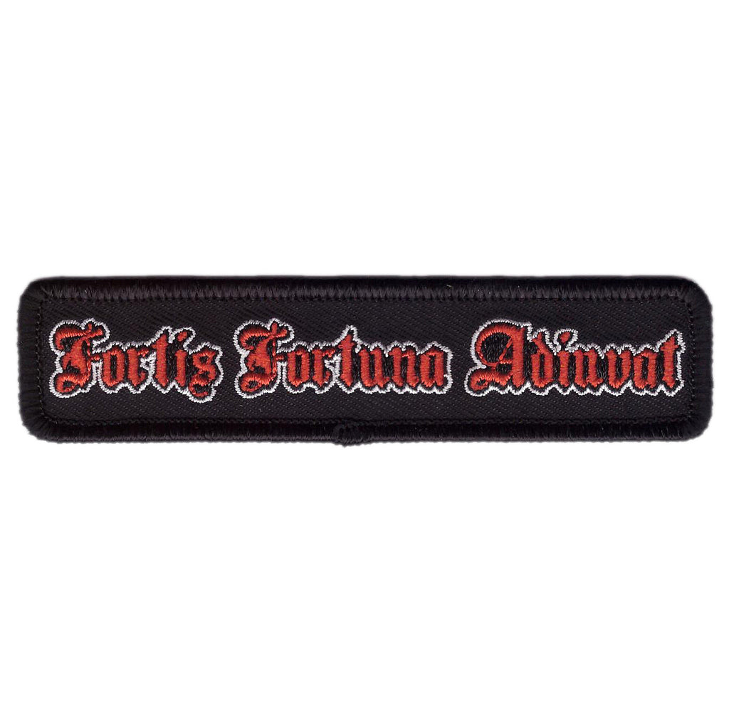 Velcro Fortune Favours the Brave John Wick Tattoo Tactical Morale Patch