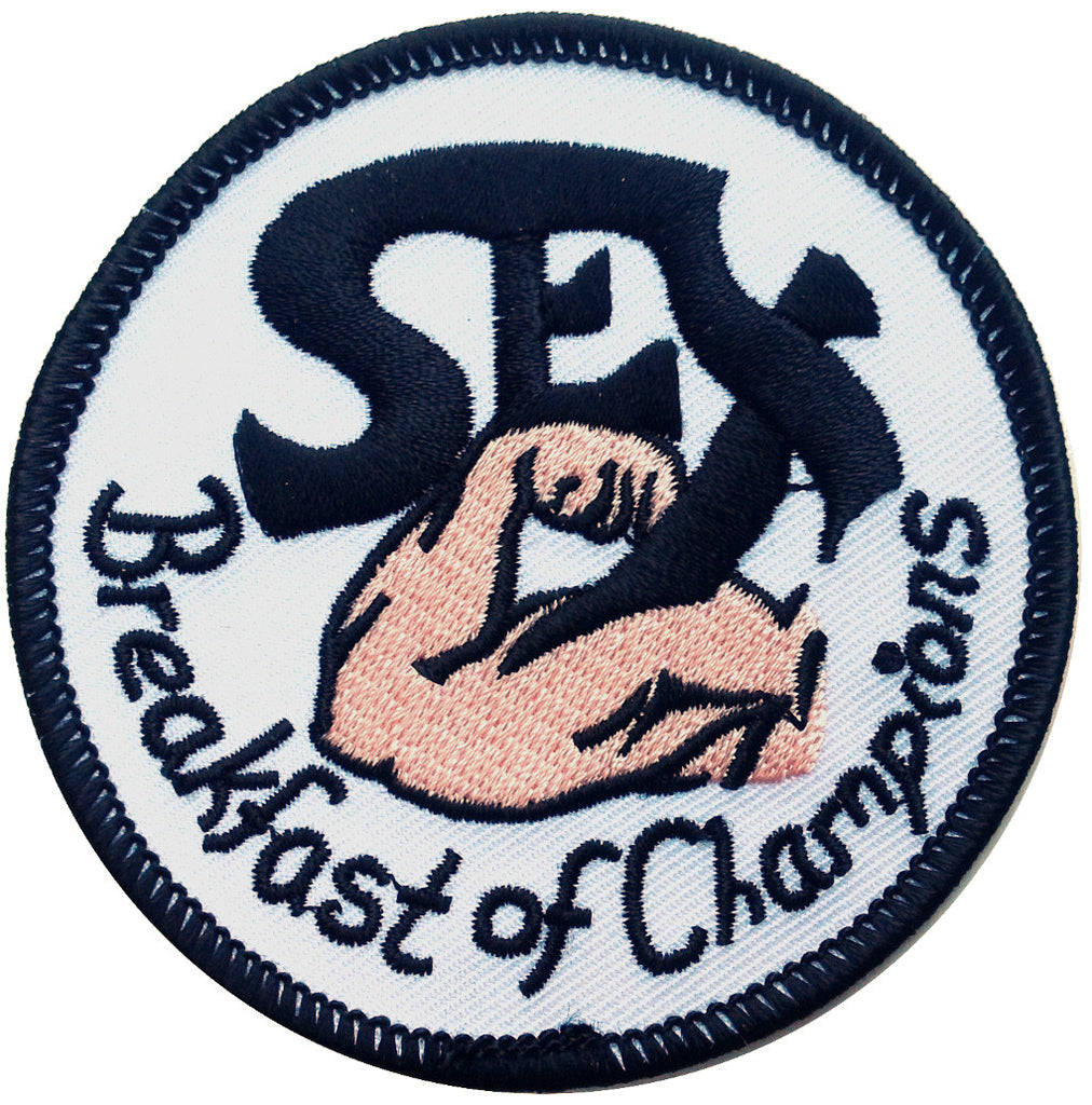 Velcro Sex Breakfast of Champions Cool Funny F1 Racing Patch - Titan One