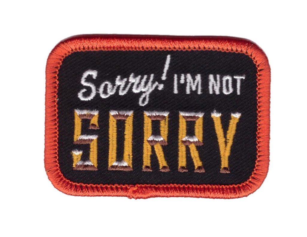 Sorry, I am not Sorry Patch
