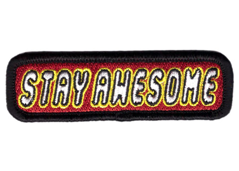 Velcro Stay Awesome Morale Tactical Patch - Titan One