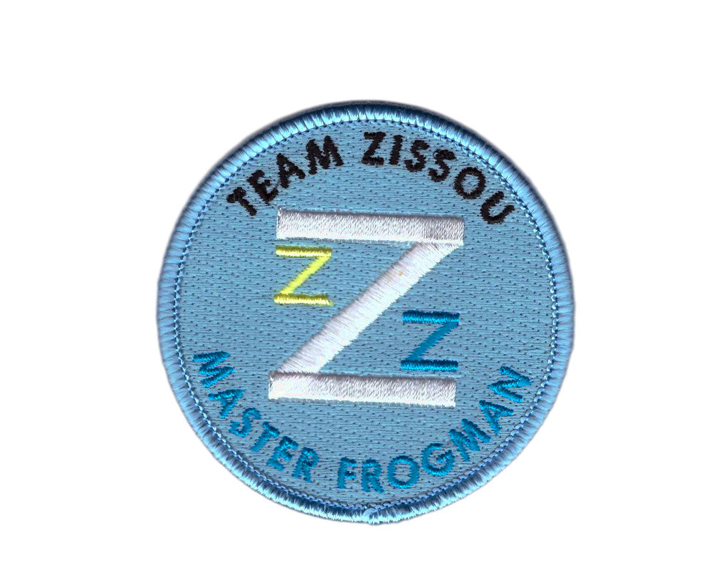 Iron on Master Frogman Life Aquatic Team Zissou Shirt Costume Patch - Titan One
