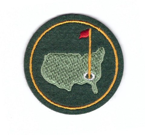 2" Small Augusta Masters Golf Tournament Jacket Felt Patch