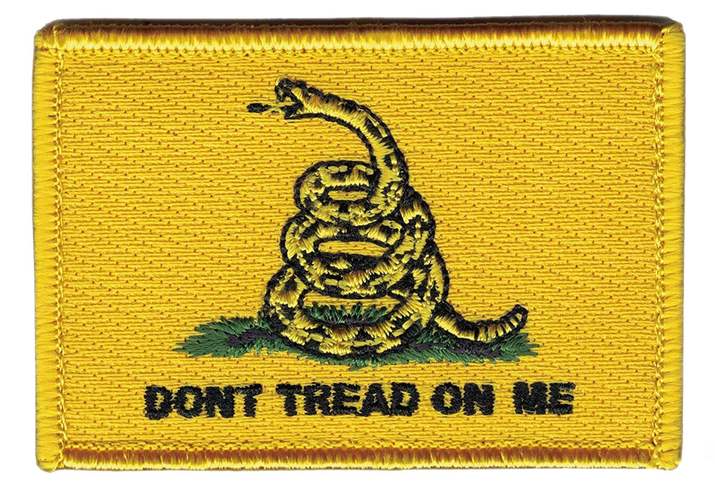 Yellow Gadsden Don't Tread On Me Tactical Patch