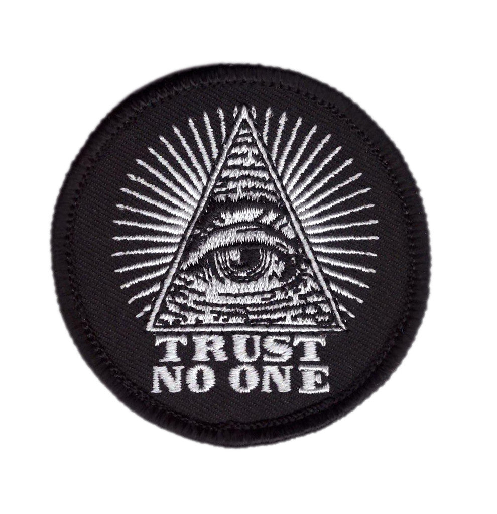 Trust No One Eye of Providence Masonic Morale Patch - Titan One