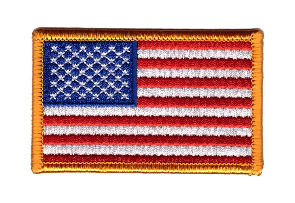 Iron on Original - American US Flag Army Patch