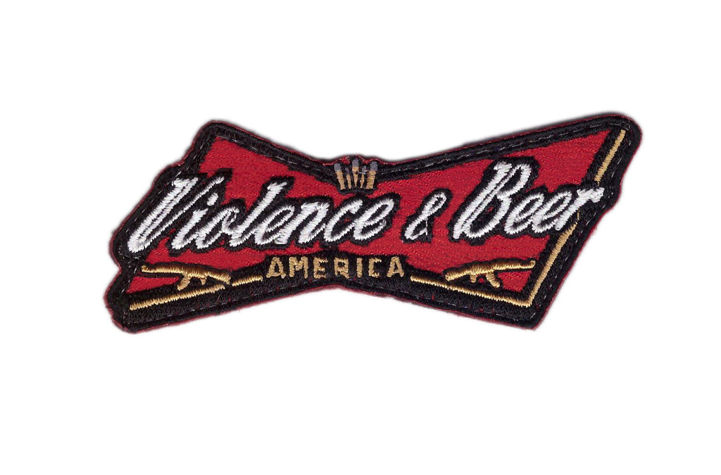 Violence and Beer America Tactical Patch