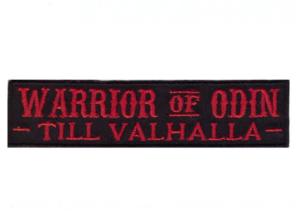 Velcro Warrior of Odin till Valhalla Tactical Morale Patch - Titan One